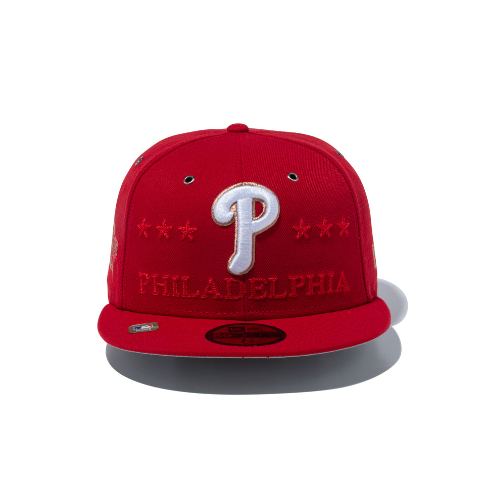 59FIFTY オンフィールド 2026 MLB All-Star Game フィラデルフィア・フィリーズ スカーレット