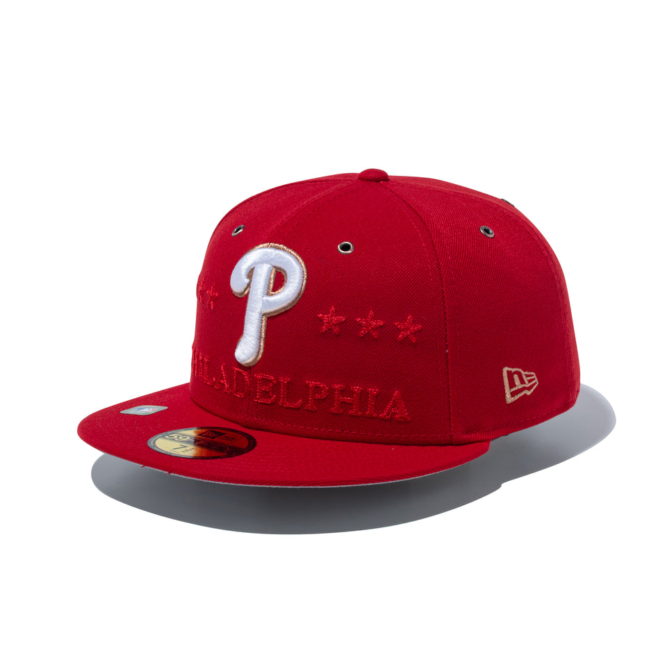 59FIFTY オンフィールド 2026 MLB All-Star Game フィラデルフィア・フィリーズ スカーレット
