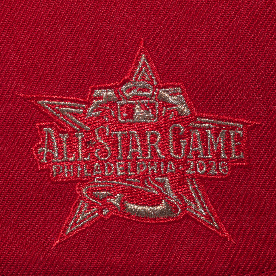 59FIFTY オンフィールド 2026 MLB All-Star Game フィラデルフィア・フィリーズ スカーレット