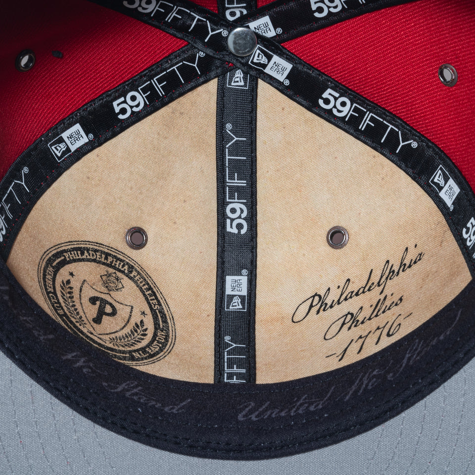 59FIFTY オンフィールド 2026 MLB All-Star Game フィラデルフィア・フィリーズ スカーレット