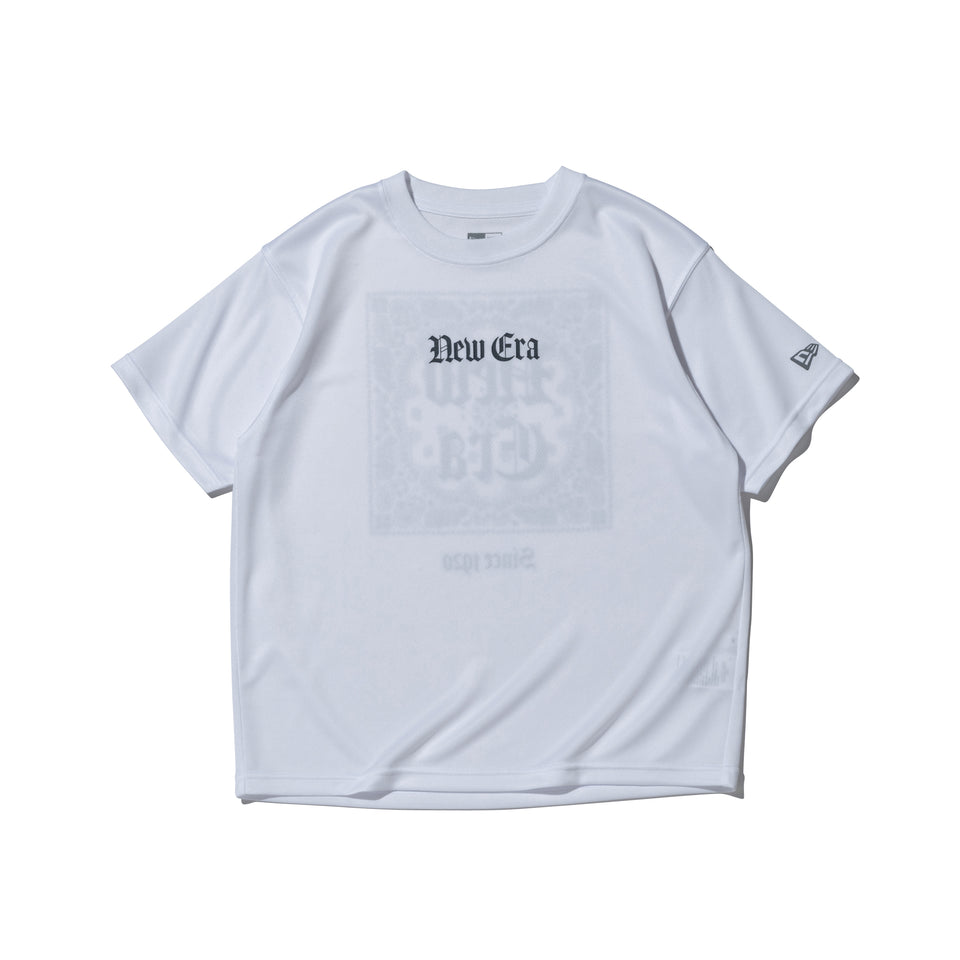 キッズ Youth 半袖 テック Tシャツ Old English ホワイト | パフォーマンスアパレル | NEW ERA ニューエラ公式オンラインストア