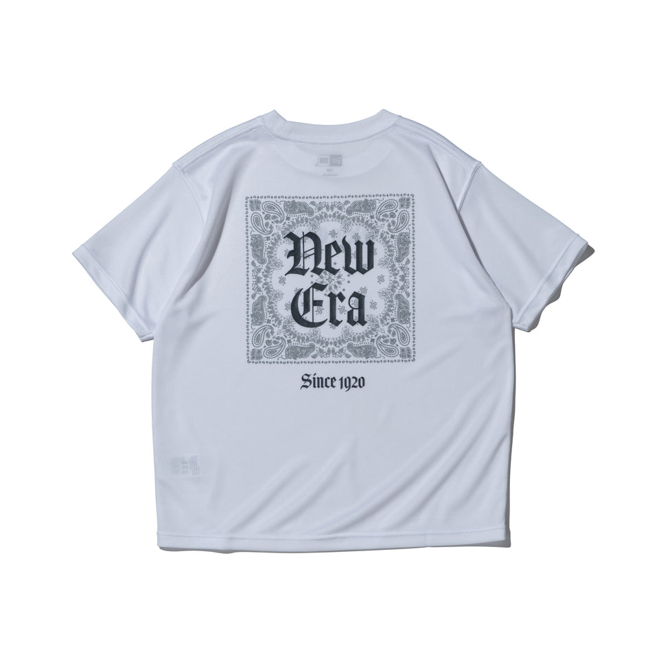 キッズ Youth 半袖 テック Tシャツ Old English ホワイト | パフォーマンスアパレル | NEW ERA ニューエラ公式オンラインストア