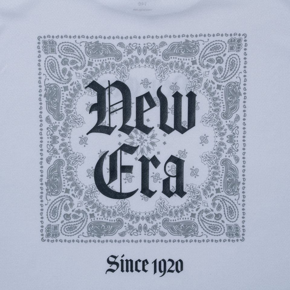 キッズ Youth 半袖 テック Tシャツ Old English ホワイト | パフォーマンスアパレル | NEW ERA ニューエラ公式オンラインストア