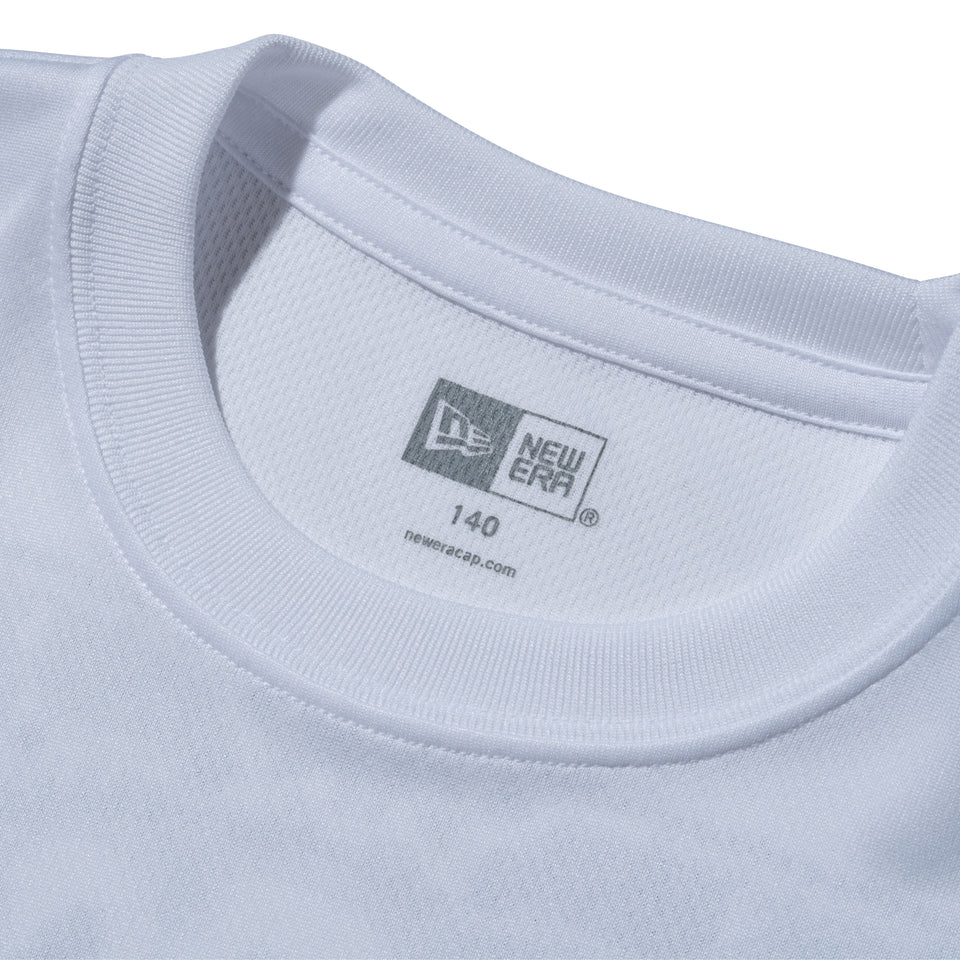 キッズ Youth 半袖 テック Tシャツ Old English ホワイト | パフォーマンスアパレル | NEW ERA ニューエラ公式オンラインストア