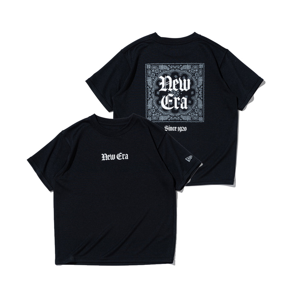 キッズ Youth 半袖 テック Tシャツ Old English ブラック