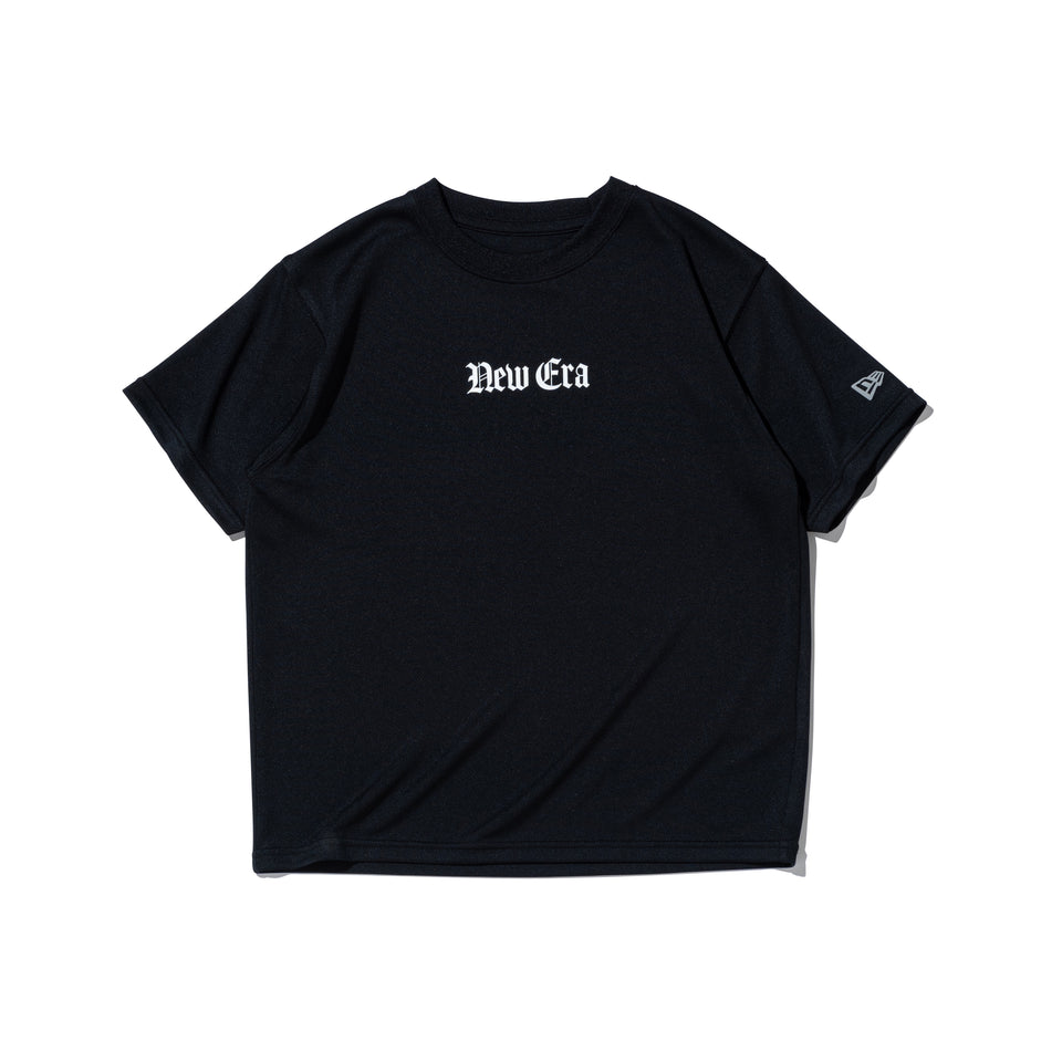 キッズ Youth 半袖 テック Tシャツ Old English ブラック | パフォーマンスアパレル | NEW ERA ニューエラ公式オンラインストア