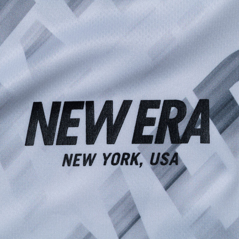 キッズ Youth 半袖 テック Tシャツ オールオーバー ホワイト | パフォーマンスアパレル | NEW ERA ニューエラ公式オンラインストア