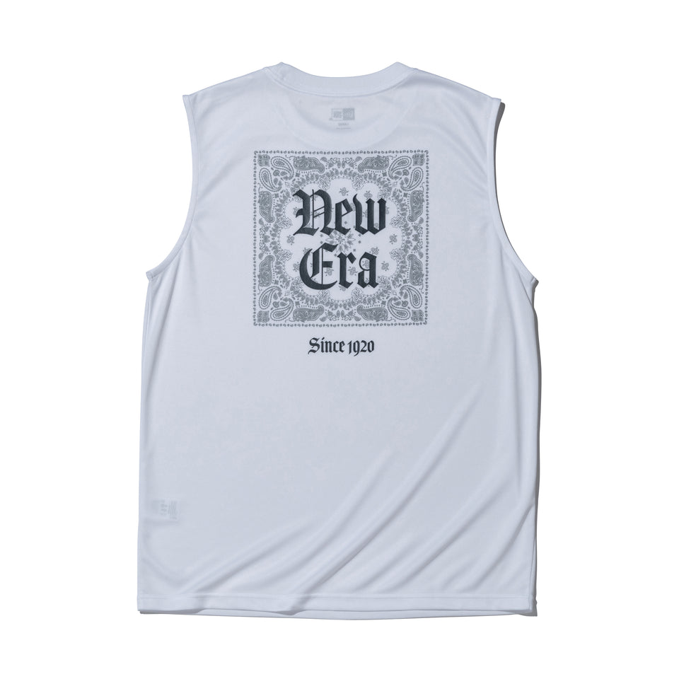テック タンクトップ Old English ホワイト | パフォーマンスアパレル | NEW ERA ニューエラ公式オンラインストア