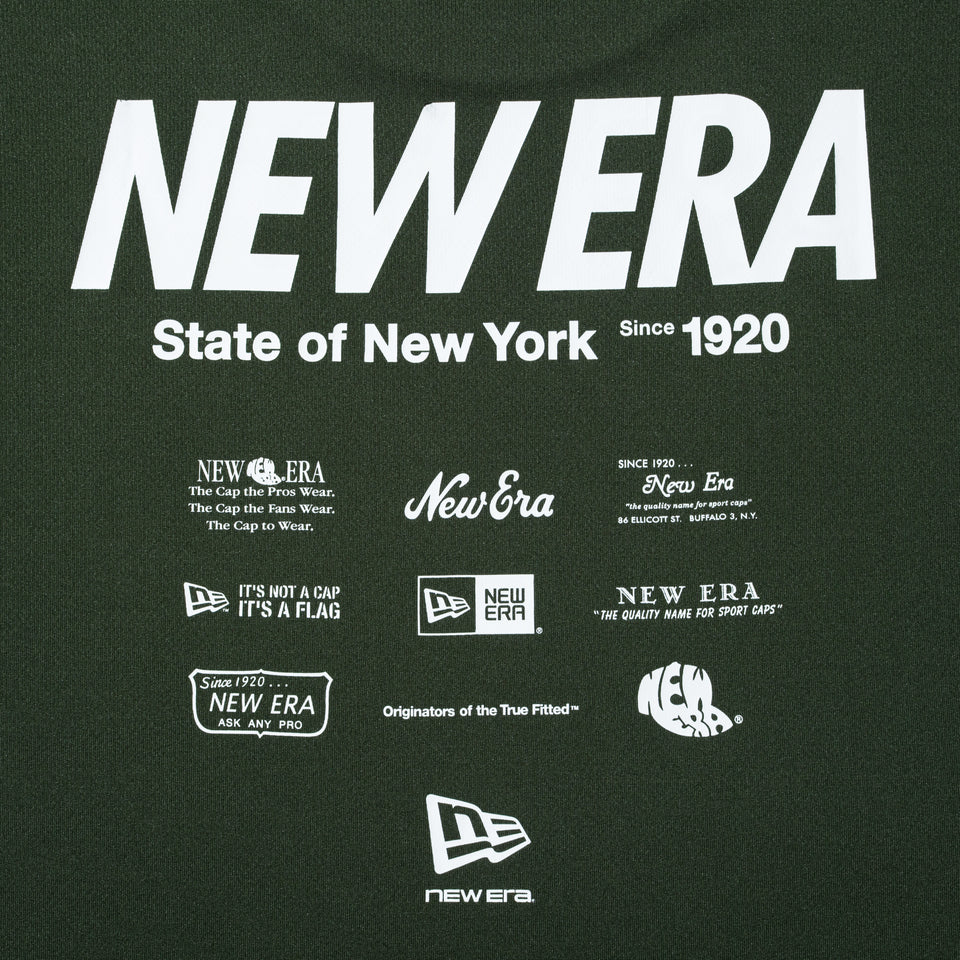 半袖 テック Tシャツ　Rear Archive オリーブ レギュラーフィット | パフォーマンスアパレル | NEW ERA ニューエラ公式オンラインストア