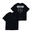 半袖 テック Tシャツ　Rear Archive ブラック レギュラーフィット | パフォーマンスアパレル | NEW ERA ニューエラ公式オンラインストア