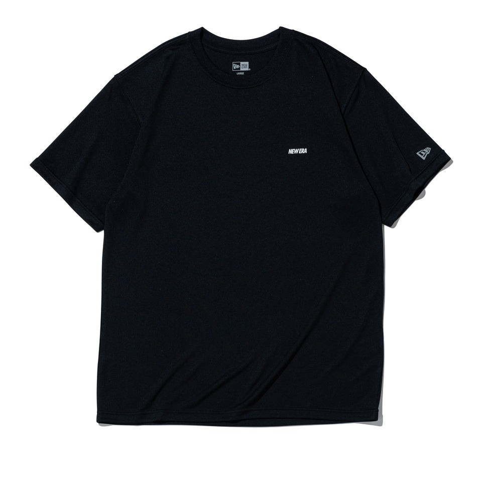 半袖 テック Tシャツ　Rear Archive ブラック レギュラーフィット | パフォーマンスアパレル | NEW ERA ニューエラ公式オンラインストア