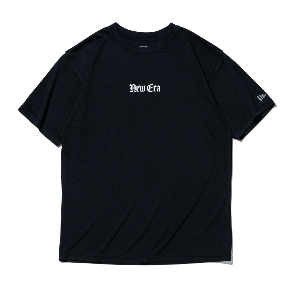 半袖 テック Tシャツ Old English ブラック レギュラーフィット
