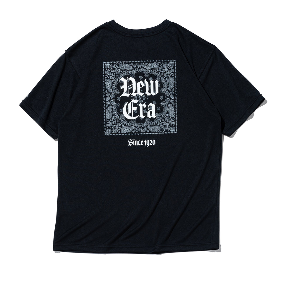 半袖 テック Tシャツ Old English ブラック レギュラーフィット