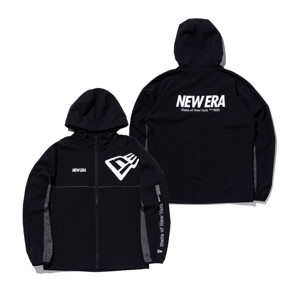 ニューエラ クロスウェア ジャケット＆パンツセット Lサイズ クロスウェア ジャケット State of New York ブラック
