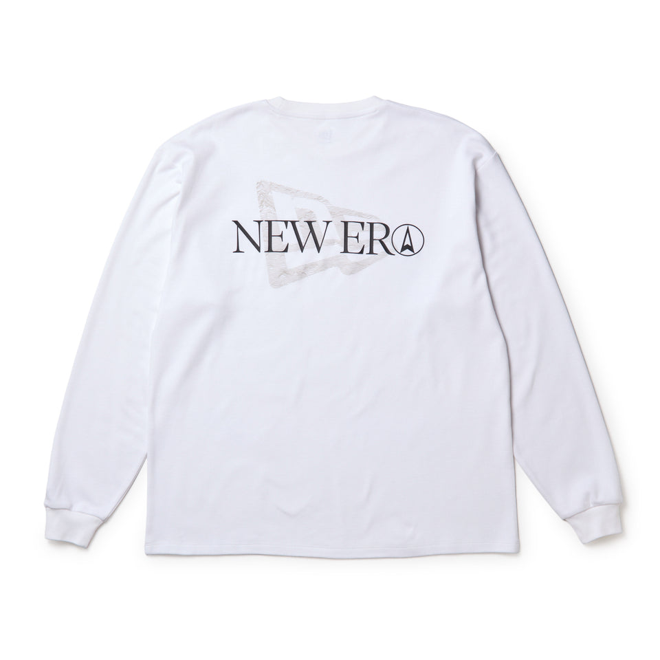 長袖 オーバーサイズド ウォーム Tシャツ ブランドロゴ ホワイト | アウトドア | NEW ERA ニューエラ公式オンラインストア