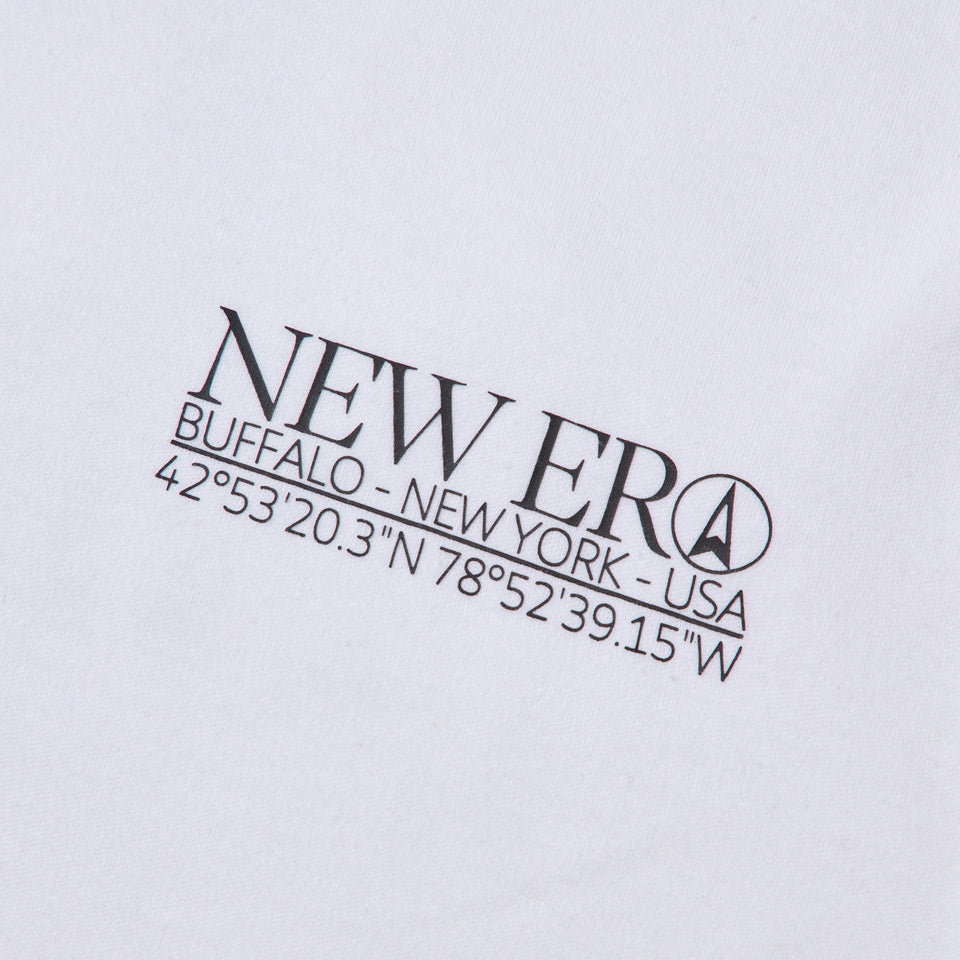 長袖 オーバーサイズド ウォーム Tシャツ ブランドロゴ ホワイト | アウトドア | NEW ERA ニューエラ公式オンラインストア