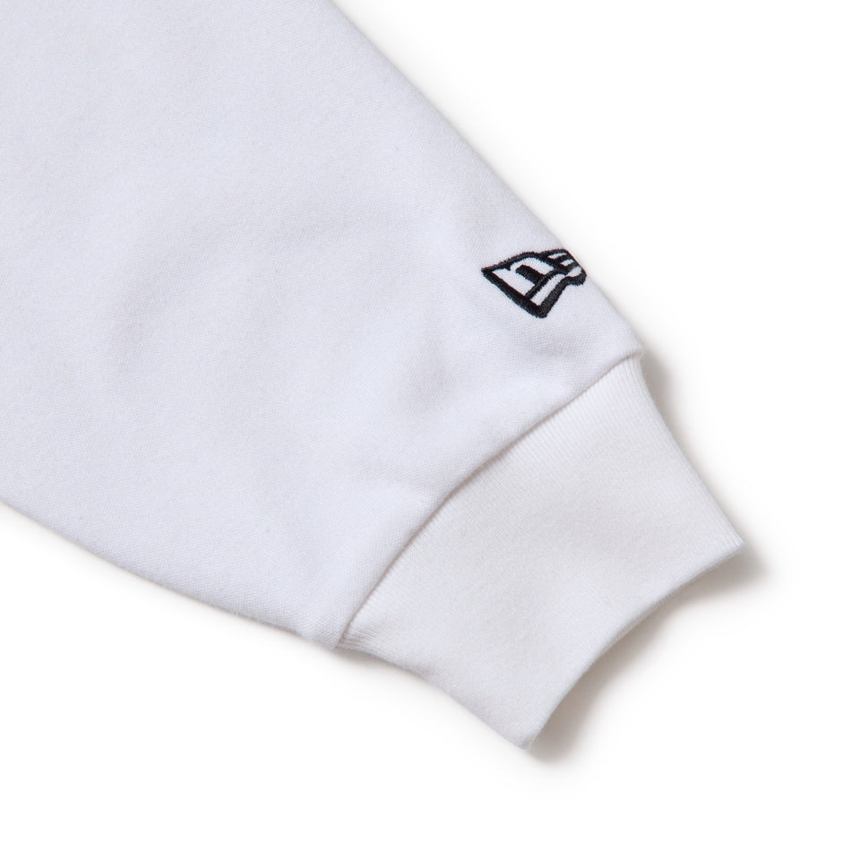 長袖 オーバーサイズド ウォーム Tシャツ ブランドロゴ ホワイト | アウトドア | NEW ERA ニューエラ公式オンラインストア
