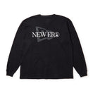 長袖 オーバーサイズド ウォーム Tシャツ ブランドロゴ ブラック | アウトドア | NEW ERA ニューエラ公式オンラインストア