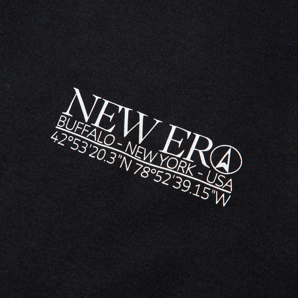 長袖 オーバーサイズド ウォーム Tシャツ ブランドロゴ ブラック | アウトドア | NEW ERA ニューエラ公式オンラインストア