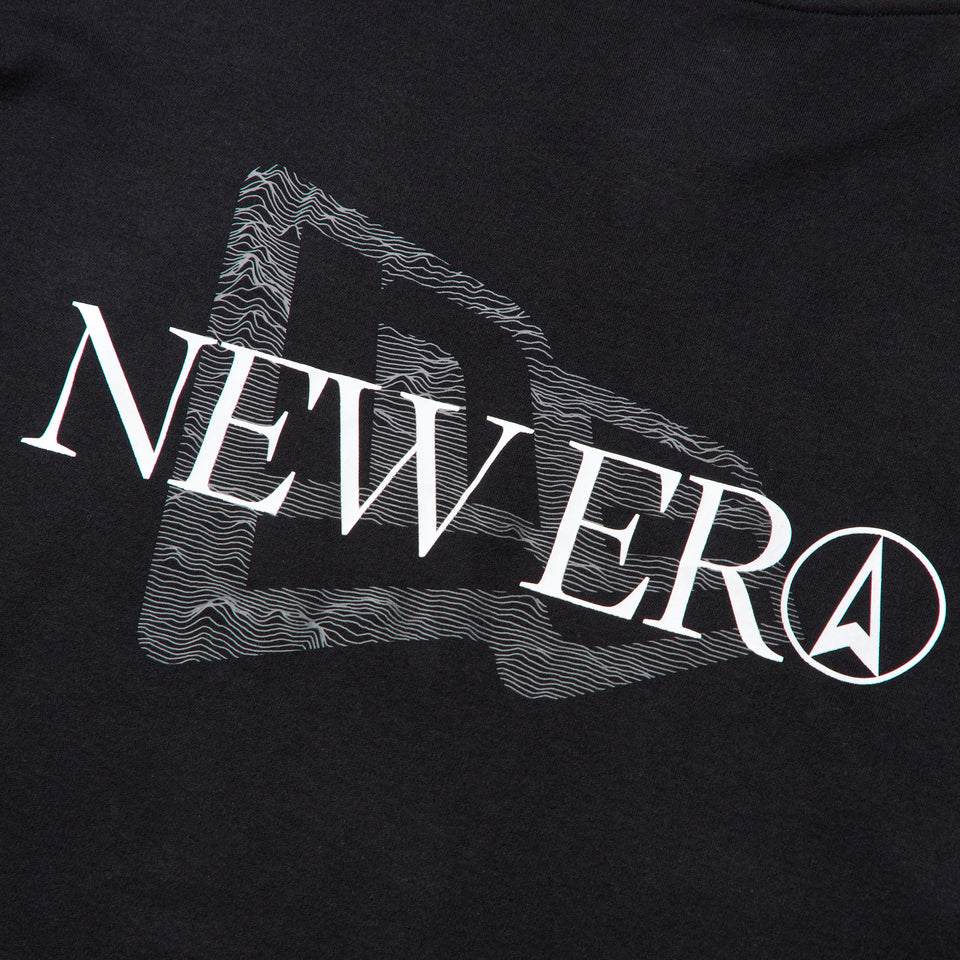 長袖 オーバーサイズド ウォーム Tシャツ ブランドロゴ ブラック | アウトドア | NEW ERA ニューエラ公式オンラインストア