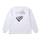 長袖 オーバーサイズド ウォーム フラッグロゴ Tシャツ ホワイト | アウトドア | NEW ERA ニューエラ公式オンラインストア