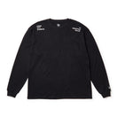 長袖 オーバーサイズド ウォーム フラッグロゴ Tシャツ ブラック | アウトドア | NEW ERA ニューエラ公式オンラインストア