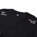 長袖 オーバーサイズド ウォーム フラッグロゴ Tシャツ ブラック | アウトドア | NEW ERA ニューエラ公式オンラインストア