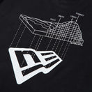 長袖 オーバーサイズド ウォーム フラッグロゴ Tシャツ ブラック | アウトドア | NEW ERA ニューエラ公式オンラインストア