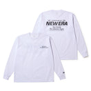 長袖 オーバーサイズド ユーティリティ Tシャツ Step Outside The Adventure Begins ホワイト|アウトドア | NEW ERA ニューエラ公式オンラインストア