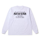 長袖 オーバーサイズド ユーティリティ Tシャツ Step Outside The Adventure Begins ホワイト|アウトドア | NEW ERA ニューエラ公式オンラインストア