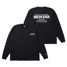 長袖 オーバーサイズド ユーティリティ Tシャツ Step Outside The Adventure Begins ブラック|アウトドア | NEW ERA ニューエラ公式オンラインストア