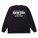 長袖 オーバーサイズド ユーティリティ Tシャツ Step Outside The Adventure Begins ブラック|アウトドア | NEW ERA ニューエラ公式オンラインストア