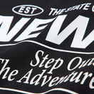 長袖 オーバーサイズド ユーティリティ Tシャツ Step Outside The Adventure Begins ブラック|アウトドア | NEW ERA ニューエラ公式オンラインストア