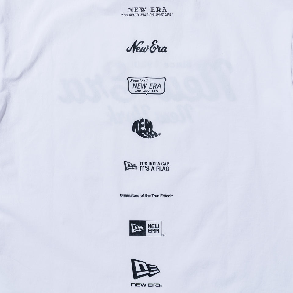 半袖 ユーティリティー ミッドネック Tシャツ New Era New York ホワイト | ゴルフ