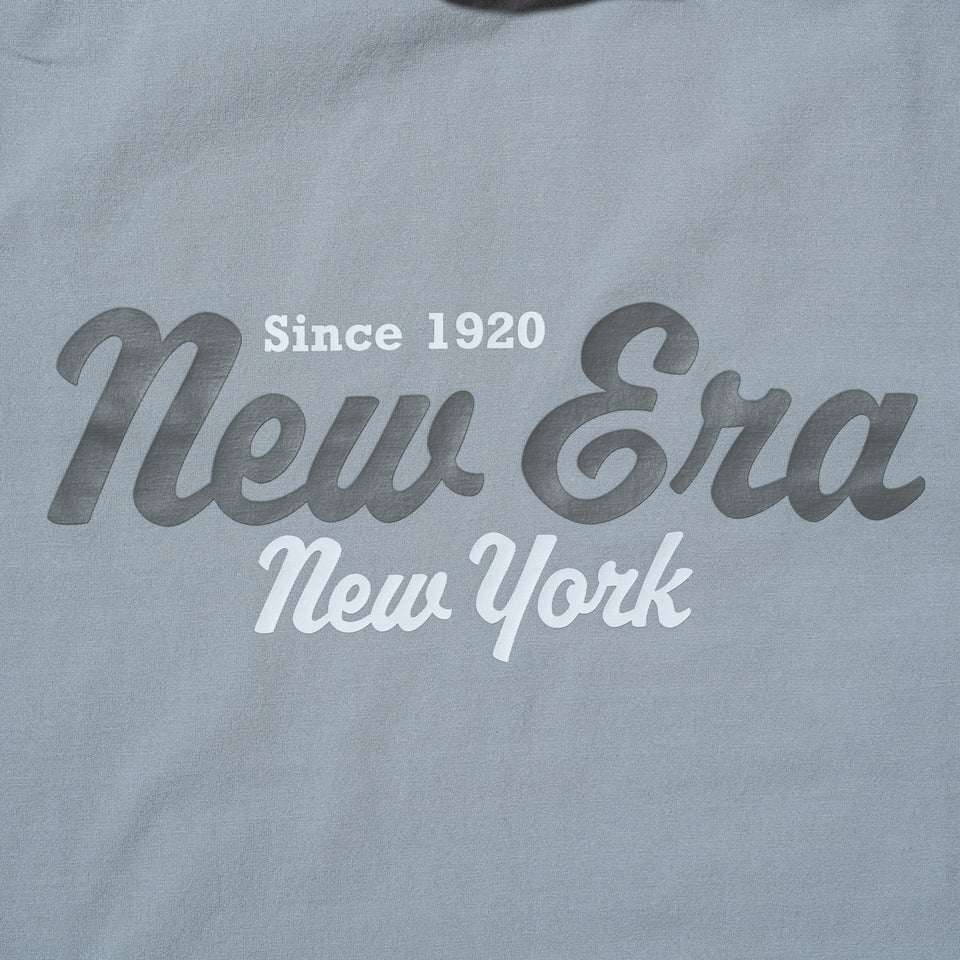 半袖 ユーティリティー ミッドネック Tシャツ New Era New York グレー | ゴルフ