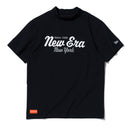 半袖 ユーティリティー ミッドネック Tシャツ New Era New York ブラック | ゴルフ