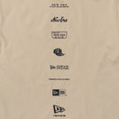 半袖 ユーティリティー ミッドネック Tシャツ New Era New York ベージュ | ゴルフ