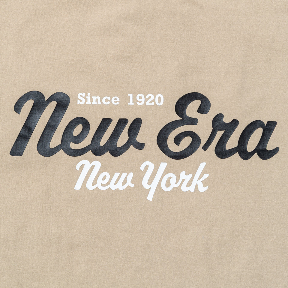 半袖 ユーティリティー ミッドネック Tシャツ New Era New York ベージュ | ゴルフ