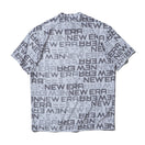 半袖 ミッドネック Tシャツ ステンシルロゴ オールオーバー ホワイト | ゴルフ | NEW ERA ニューエラ公式オンラインストア