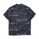 半袖 ミッドネック Tシャツ ステンシルロゴ オールオーバー ブラック | ゴルフ | NEW ERA ニューエラ公式オンラインストア