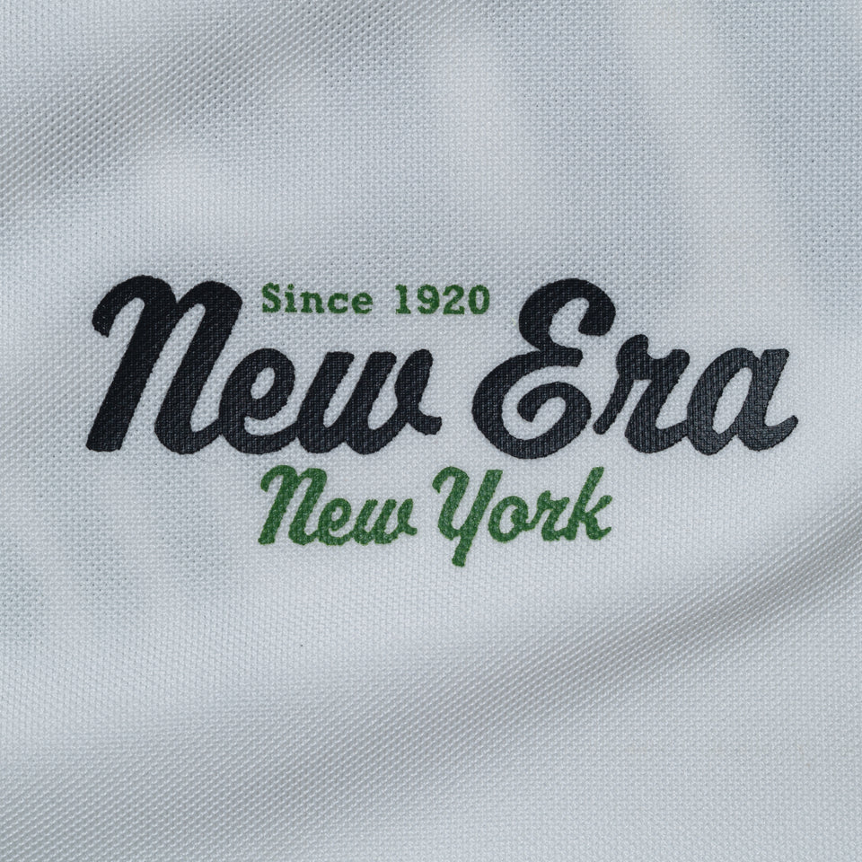 半袖 鹿の子 ポロシャツ New Era New York ホワイト | ゴルフ | NEW ERA ニューエラ公式オンラインストア