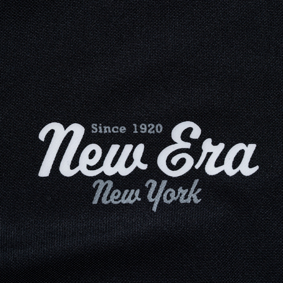 半袖 鹿の子 ポロシャツ New Era New York ブラック | ゴルフ | NEW ERA ニューエラ公式オンラインストア