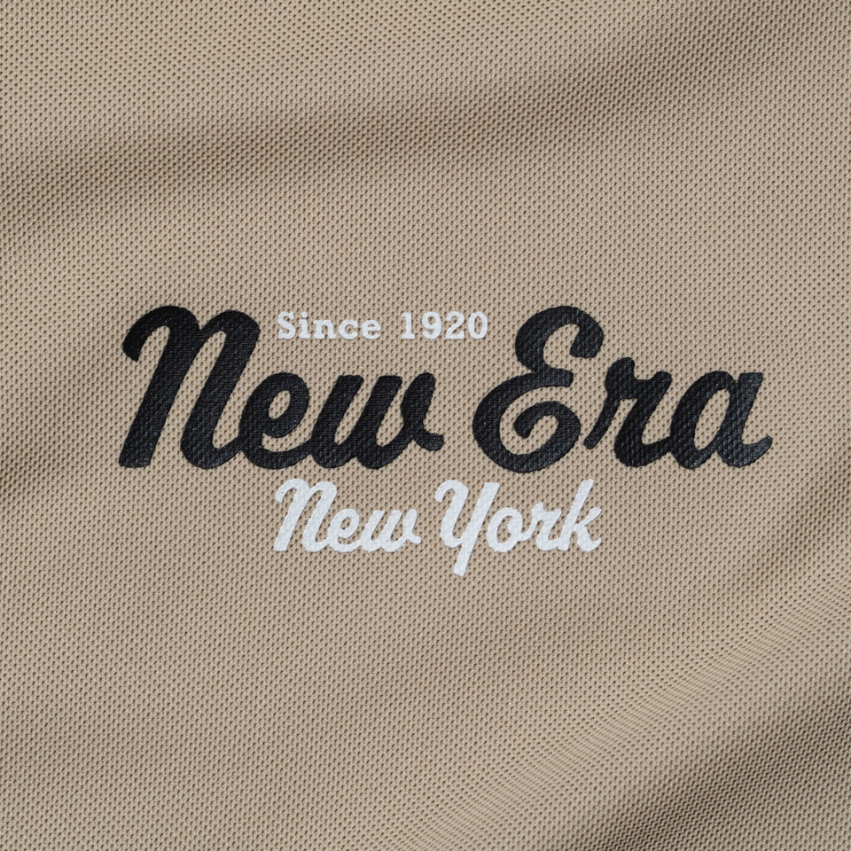 半袖 鹿の子 ポロシャツ New Era New York ベージュ | ゴルフ | NEW ERA ニューエラ公式オンラインストア