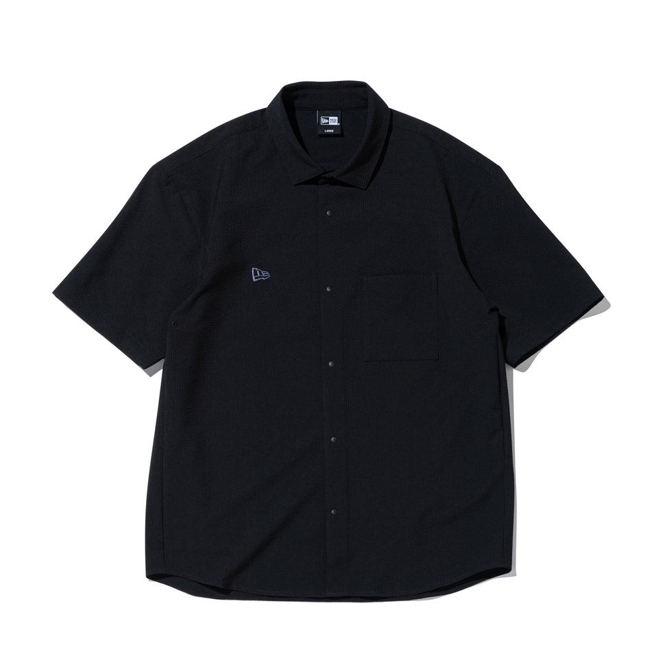 【美品 24SS】ルフィル ソフトダンボールポロトップス　シャツ　ブラック LE PHIL(ル フィル)｜《LE PHIL SPORTS》ライトダンボールレタードプル