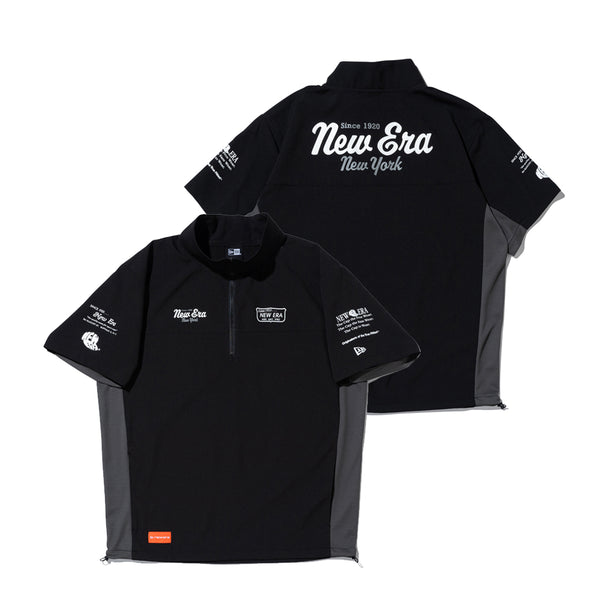 半袖 クロスウェア ジャケット New Era New York ブラック | ゴルフ