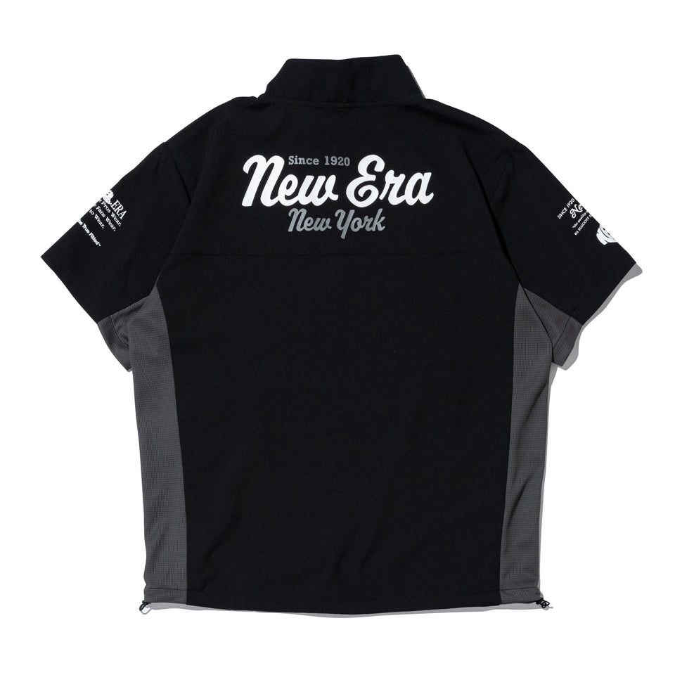 半袖 クロスウェア ジャケット New Era New York ブラック | ゴルフ