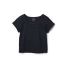 Women's 半袖 ラウンドネック リブTシャツ BLACK LABEL SS26 ブラック | NEW ERA ニューエラ公式オンラインストア