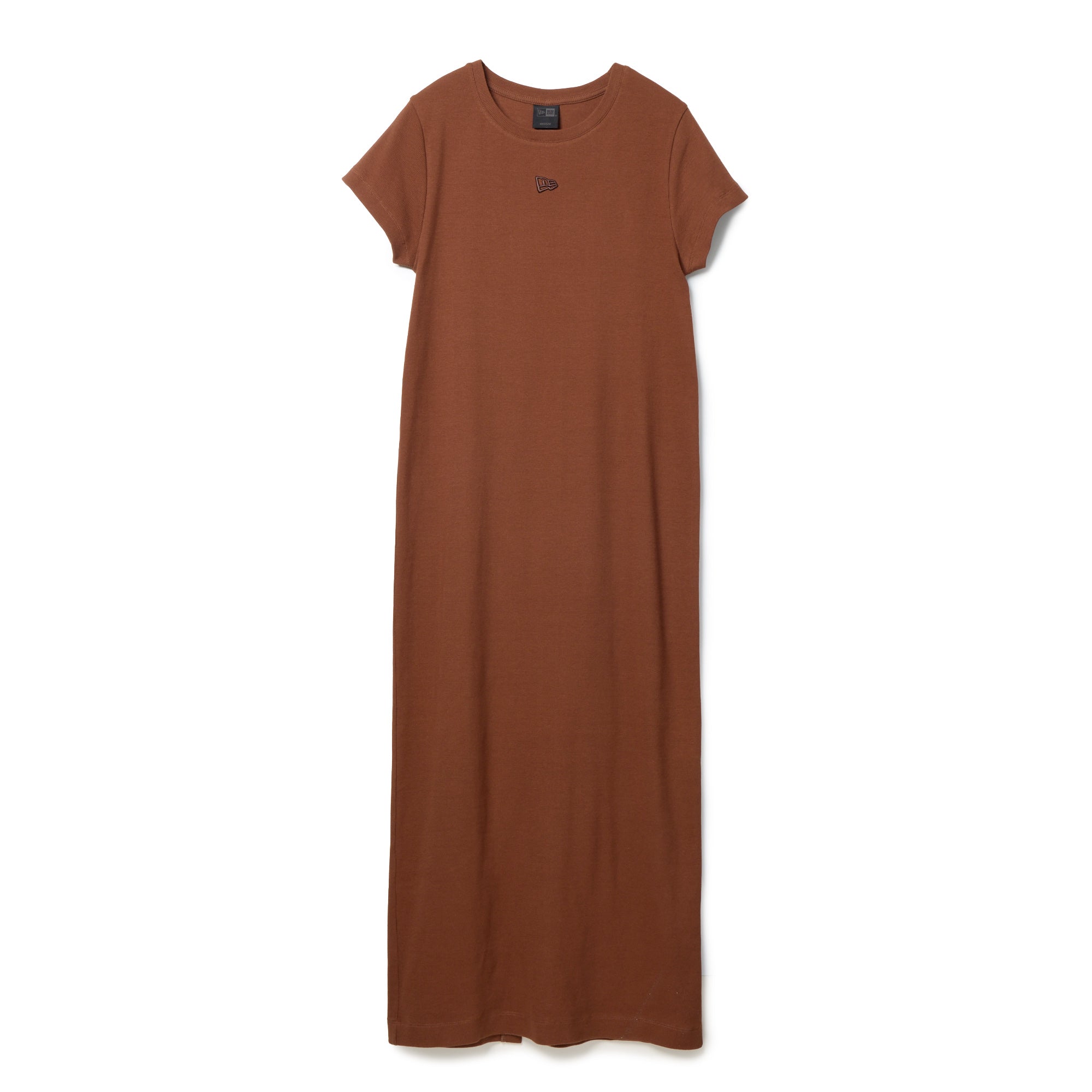 Women's 半袖 リブ ワンピース BLACK LABEL ブラウン | ニューエラ