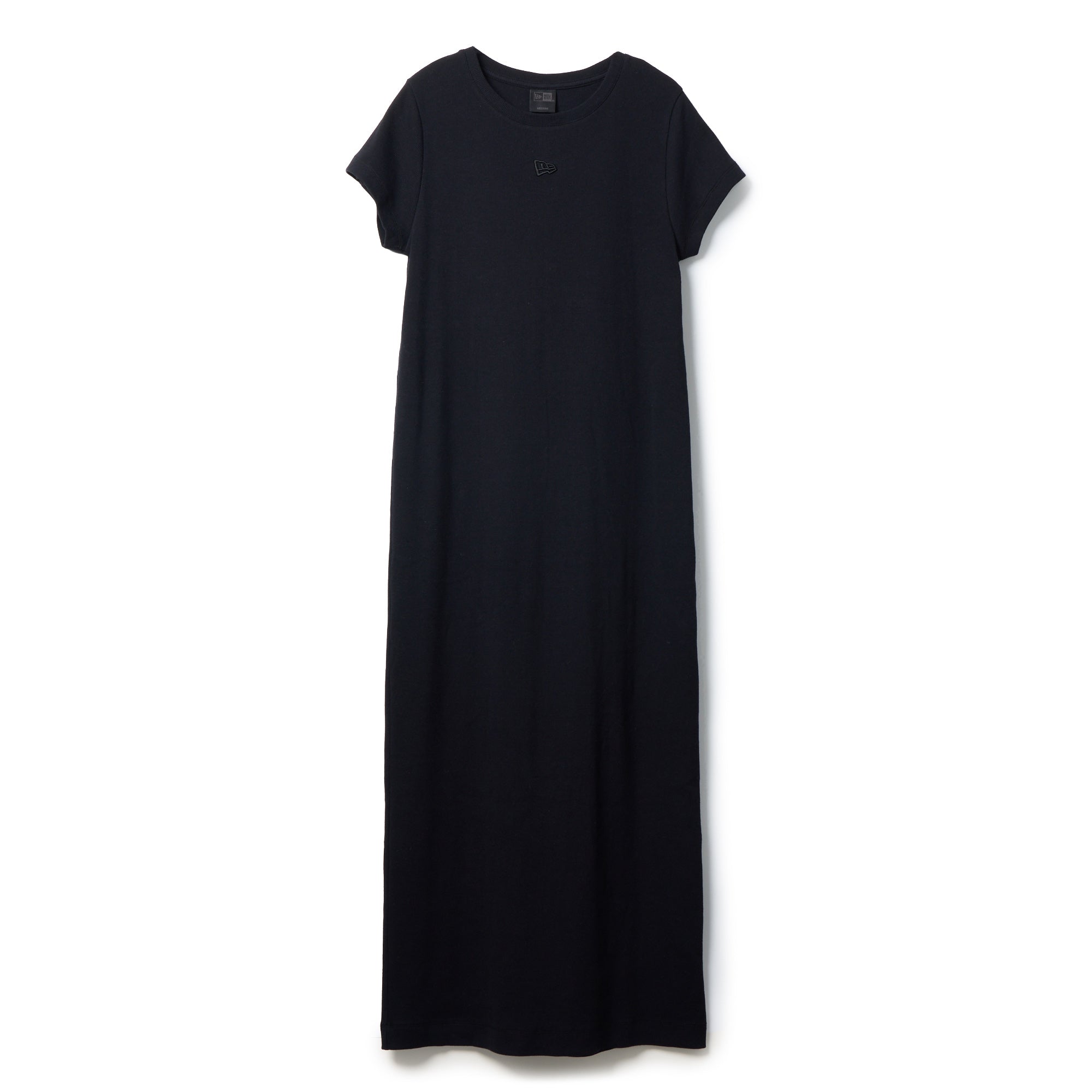 Women's 半袖 リブ ワンピース BLACK LABEL ブラック | ニューエラ