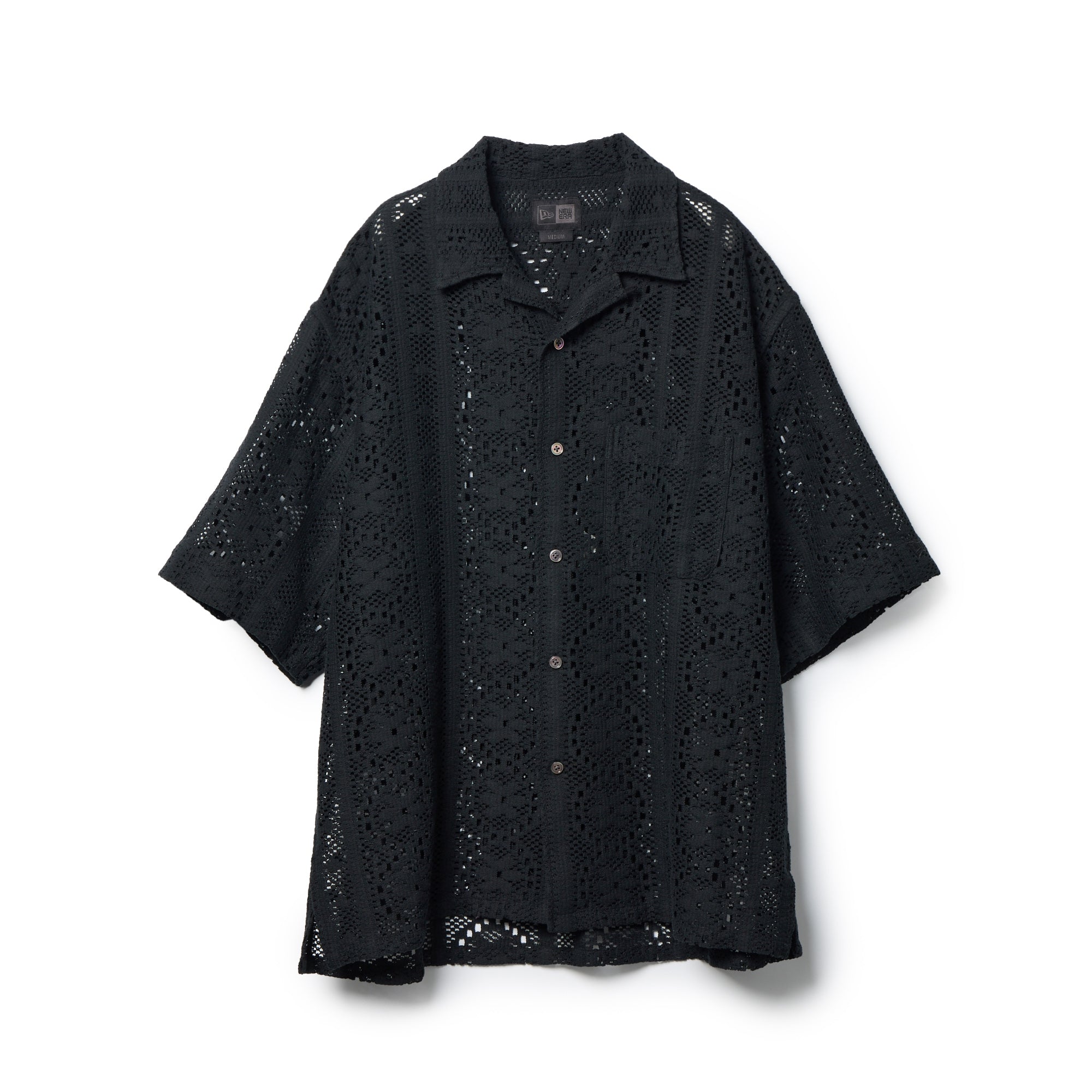 【BLACK】<ATTISESSION>レース イン シャツ/ブラック ATTISESSION＞レース イン シャツ/ブラック